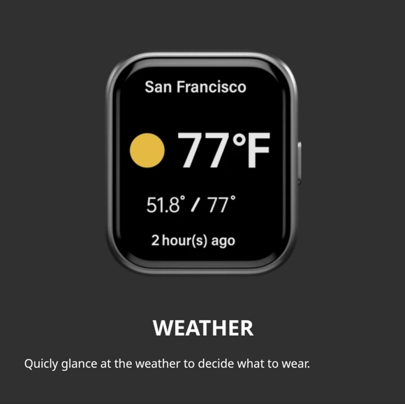 Rose Gold Health Smart Watch 3 by Spade & Co Pink iOS Android - Picture 9 of 12